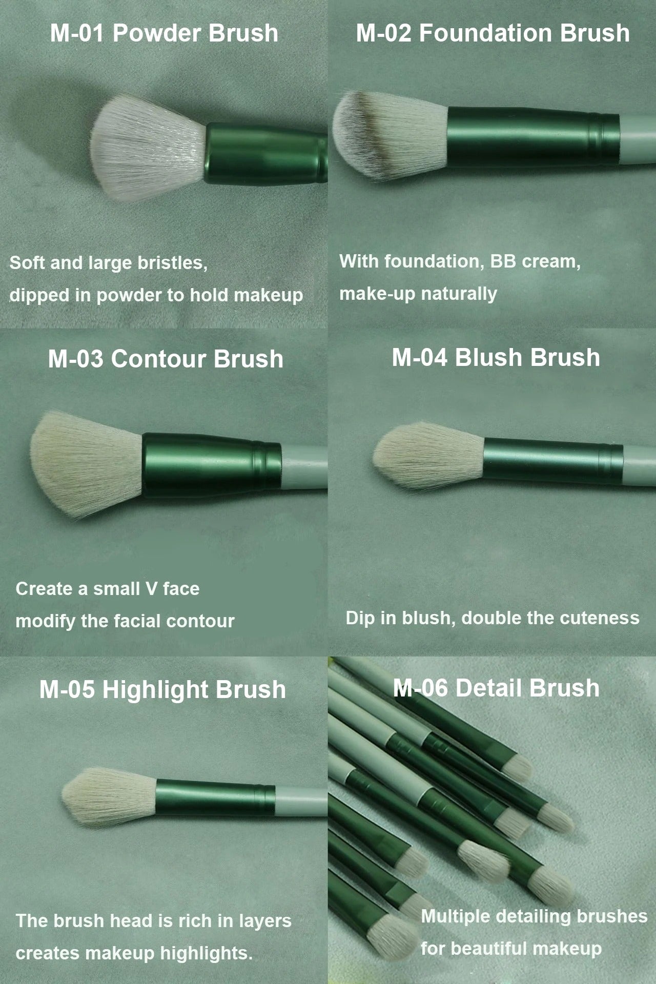 13-Piece Makeup Brush Set